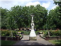 TQ3780 : Children's monument and memorial garden, Poplar Park by Natasha Ceridwen de Chroustchoff