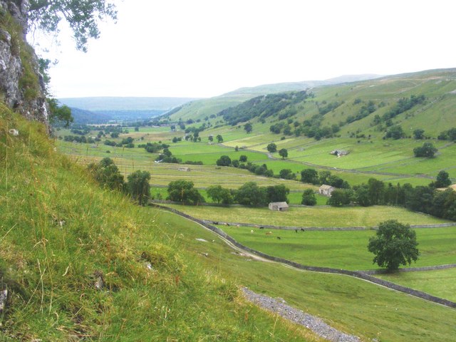 Upper Wharfedale seen from Middlesmoor Pastures