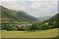 The village of  Abergynolwyn, Gwynedd.