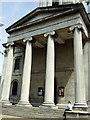 All Saints church, portico