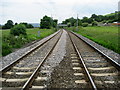 Railway at Cononley Woodside