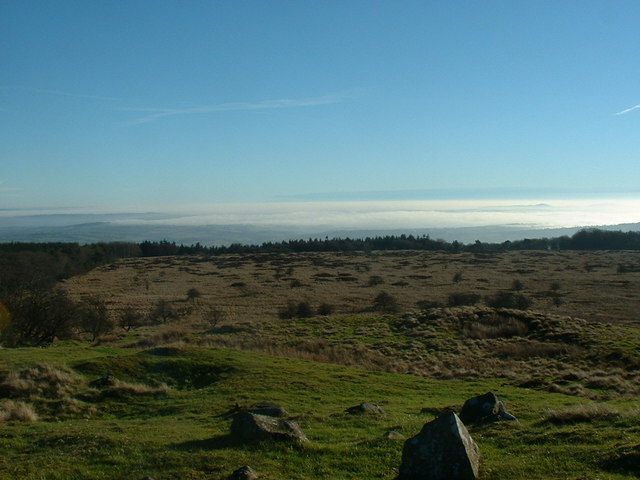 View south-east from Clee Burf