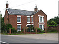 Attractive red-brick house