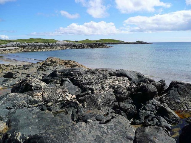 Across Traigh Sgaisteil to Eilean... © Gordon Brown :: Geograph Britain ...