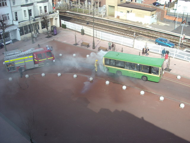Bus on Fire, Bexhill-on-Sea
