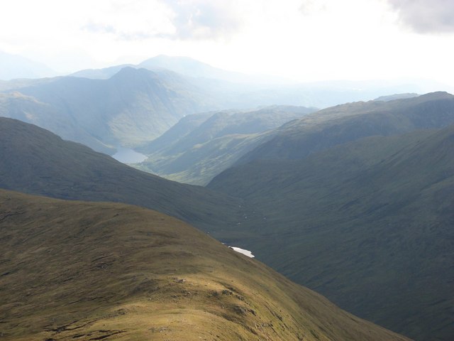 South west ridge of An Socach.