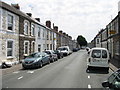 Looking SE along May Street, Cardiff