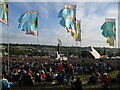 ST5939 : The Pyramid Stage - Glastonbury 2008 by Sharon Loxton