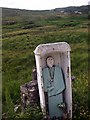 G6575 : Statue: townland of Minte Coaorachin An Chruach Bheag by louise price
