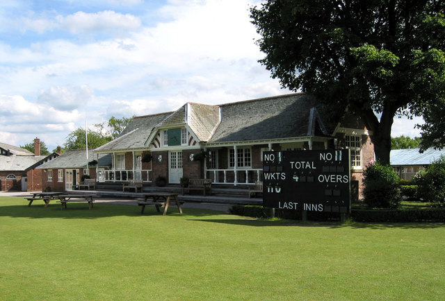 Cricket pavilion \u00a9 Dave Croker :: Geograph Britain and Ireland