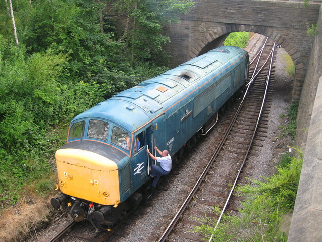 Locomotive at  Heywood Station