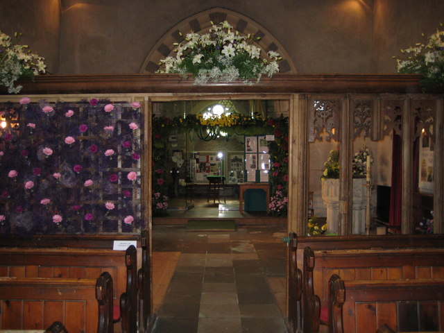 Interior of St Mary the Virgin Eardisland