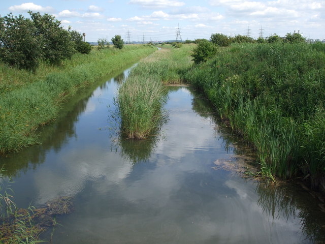 Warping Drain near Keadby © Glyn Drury cc-by-sa/2.0 :: Geograph Britain ...