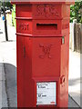 (Another) Penfold postbox, Devonshire Road, SE23 - royal cipher and crest