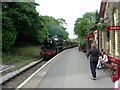 Steam Train Arriving At Oxenhope