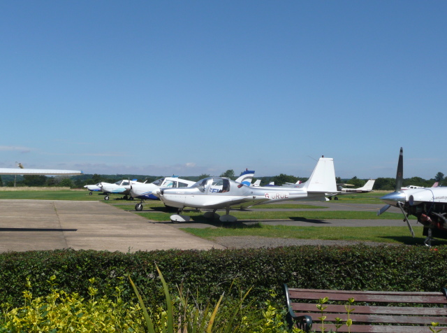 The Flight Line at Panshanger