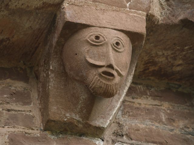 Kilpeck church stone carvings
