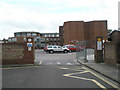 Rear of City Girls School as seen from Cowper Road