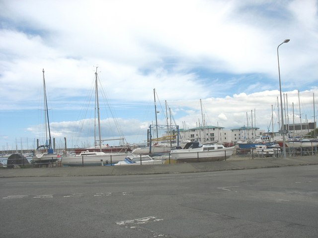 The Holyhead Marina in the New Harbour