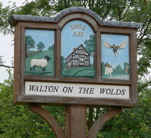 Walton on the Wolds village sign