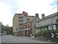 Multi-storey flats in the centre of Llangefni