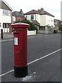 SZ0894 : Moordown: postbox № BH9 247, Comley Road by Chris Downer