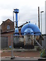 Plinthed pump, Gloucester Docks