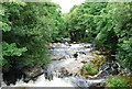 The River Erme looking upstream from the second Road Bridge