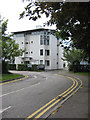 Entrance to car park, Pittville Studios