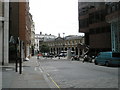 Looking down Monument Street towards Lower Thames Street