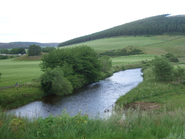 River Don at Milltown of Kildrummy (July)