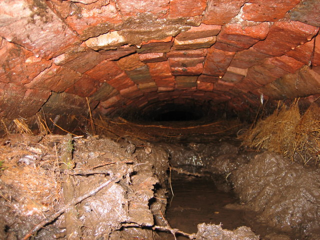 Underground Settling cistern on Cheswardine Estate
