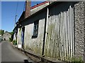 A tin (corrugated iron) bungalow on the banks of Afon Brennig, Tregaron