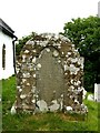 1780 masonry surrounded gravestone, Penbryn church