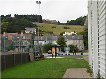 SN5981 : View from Aberystwyth Leisure Centre by John Lucas