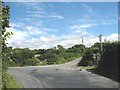 Road junction south of Rhos Isaf