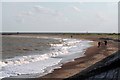 Clacton Beach towards Jaywick