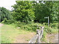 Footpath from Attwaters Lane