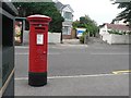 SZ0994 : Charminster: postbox № BH8 243, Charminster Road by Chris Downer