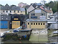 Boat slipways on the estuary as seen from Gould Road