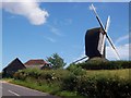 TQ8331 : Rolvenden Windmill and Granary by Michael Roots