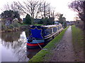 Narrowboat at Alrewas