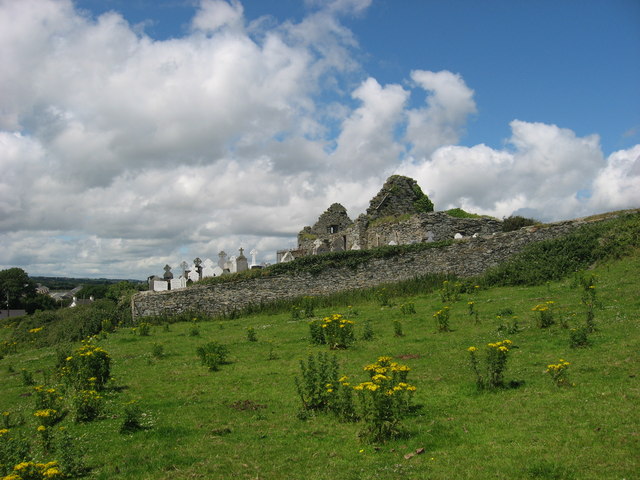 Church ruins at Clogherhead, Co. Louth