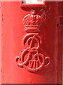 Edward VII postbox, Blackstock Road, N4 - royal cipher