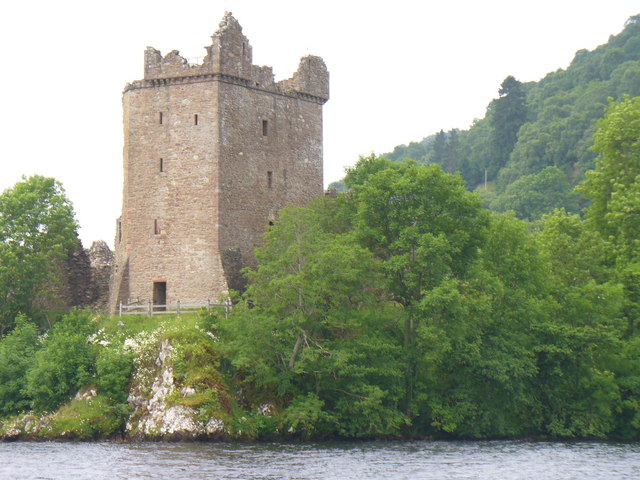 Urquhart Castle from North-east