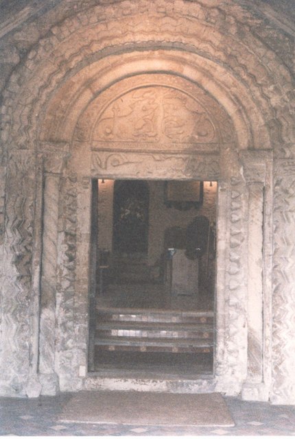 South doorway of Dinton Church