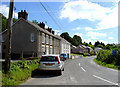 Row of houses at Cribyn, Llanfihangel Ystrad