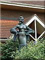SU1184 : Diana Dors statue, Shaw Ridge Leisure Park, Swindon by Brian Robert Marshall