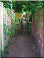 Footbridge over Ferring Rife