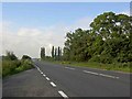 Lay by looking South on Old Rufford Road